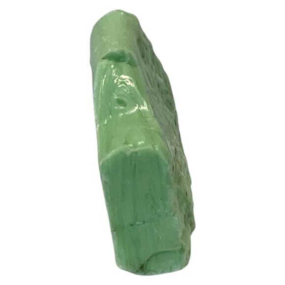 Lime Green Jadeite Art Glass Cullet Slag Glass #5XL11 - Picture 2 of 6